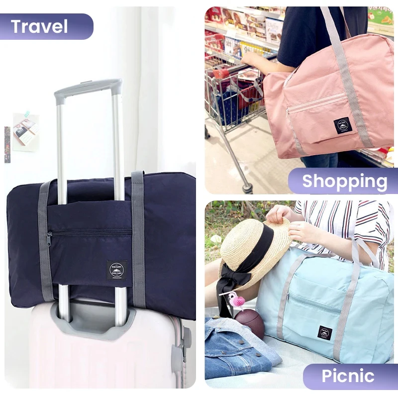 Foldable Travel Duffel Bag for – Travel Packing Accessories recenzja i cena