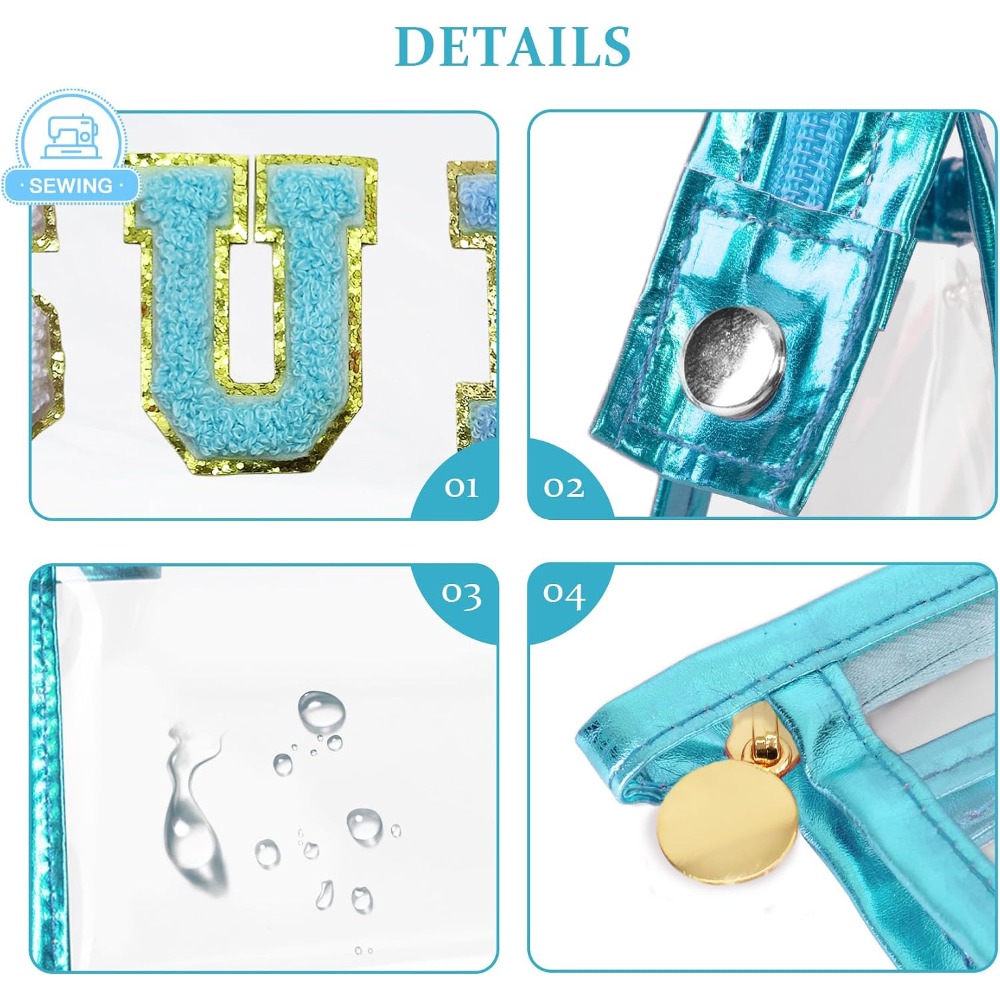 COSHAYSOO Sunscreen Bag Clear  – Travel Accessories Teens recenzja i cena