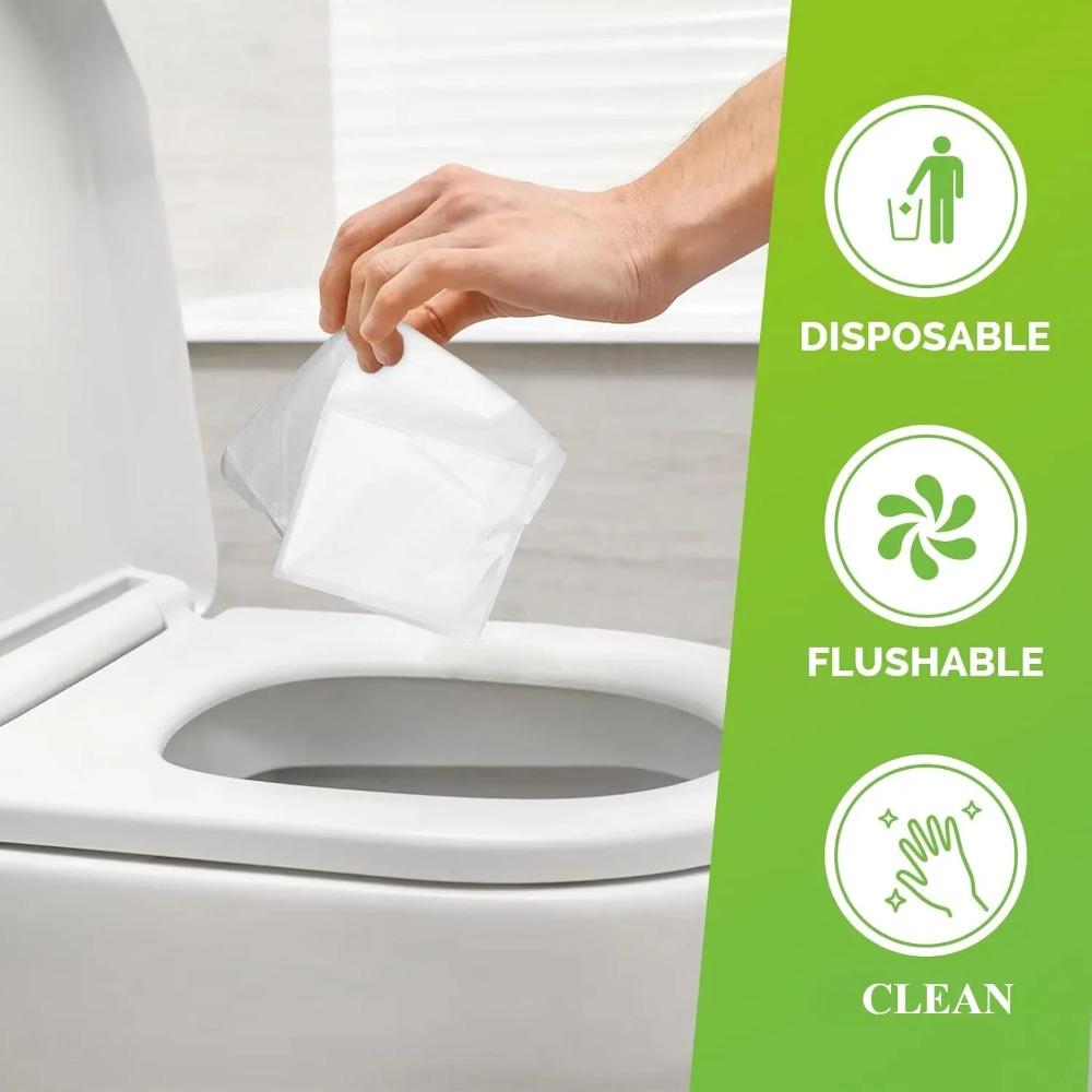 20/50Pcs Disposable Flushable  – Travel Accessories Store recenzja i cena