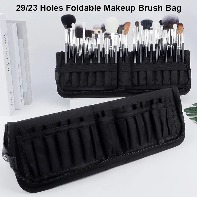 29/23 Holes Foldable Makeup Br – Travel Accessories Organizer Case recenzja i cena