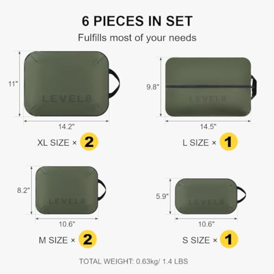 Compression Packing Cubes for  – Travel Accessories Packing Cubes recenzja i cena