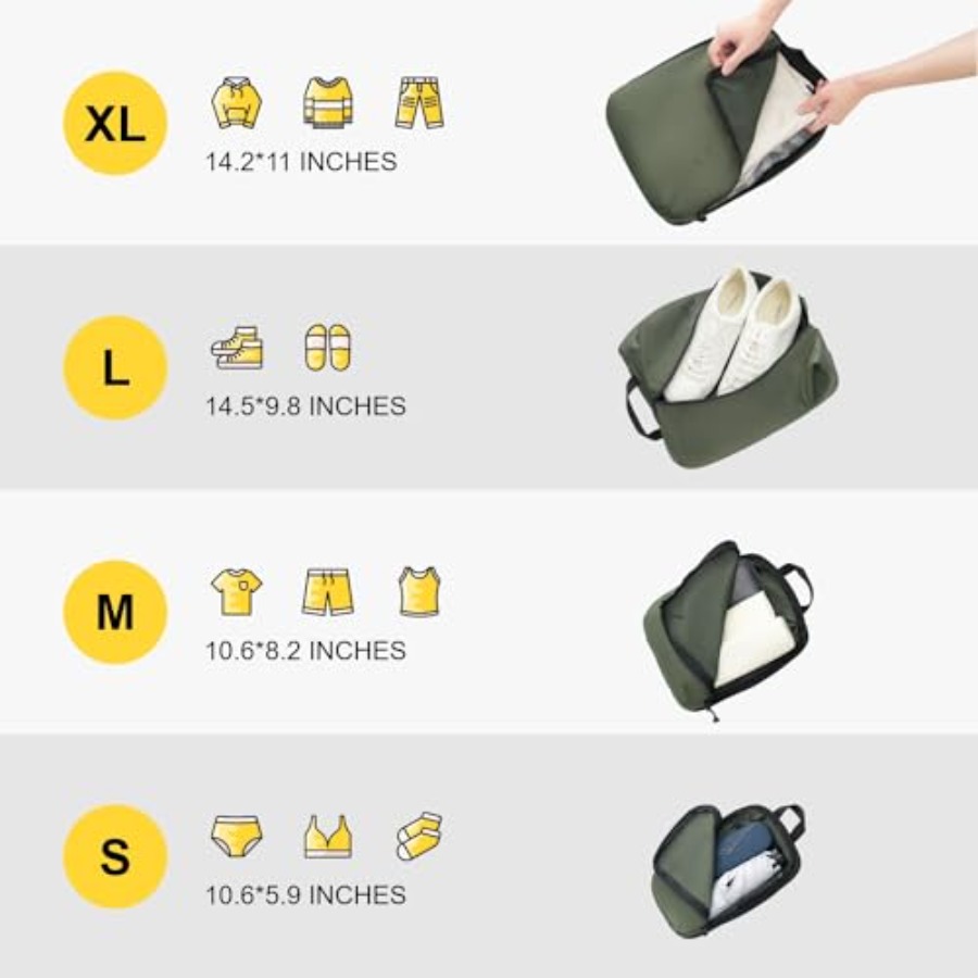 Compression Packing Cubes for  – Travel Accessories Packing Cubes recenzja i cena