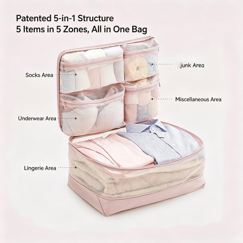 Compression Packing Cubes 5-in – Travel Accessories Packing Cubes recenzja i cena