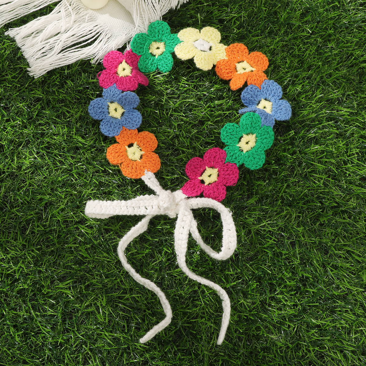 Knitted Flower Headband Colorf – Travel Accessories Hawaii recenzja i cena